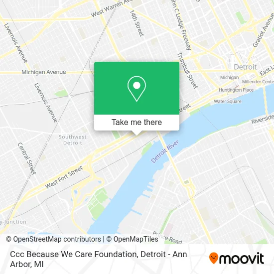 Ccc Because We Care Foundation map