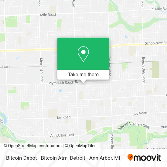 Bitcoin Depot - Bitcoin Atm map