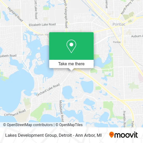 Lakes Development Group map