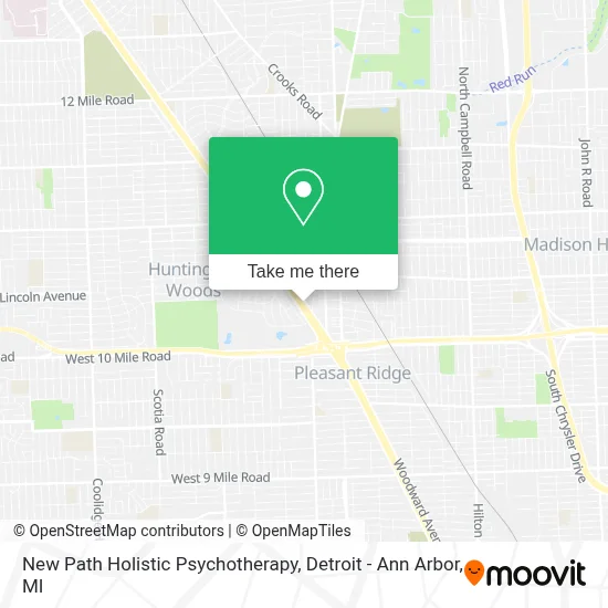 New Path Holistic Psychotherapy map