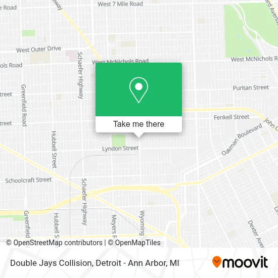 Double Jays Collision map