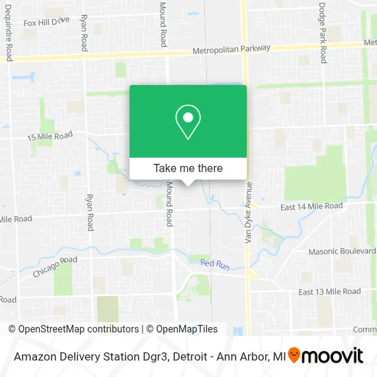 Amazon Delivery Station Dgr3 map