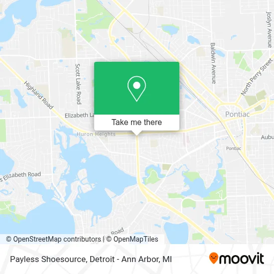 Payless Shoesource map
