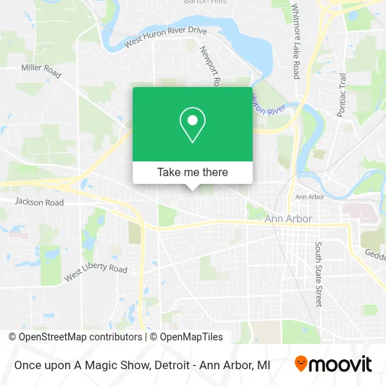 Once upon A Magic Show map
