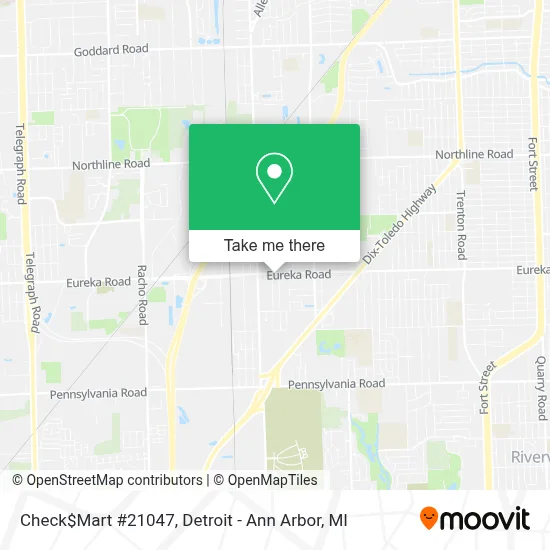 Check$Mart #21047 map