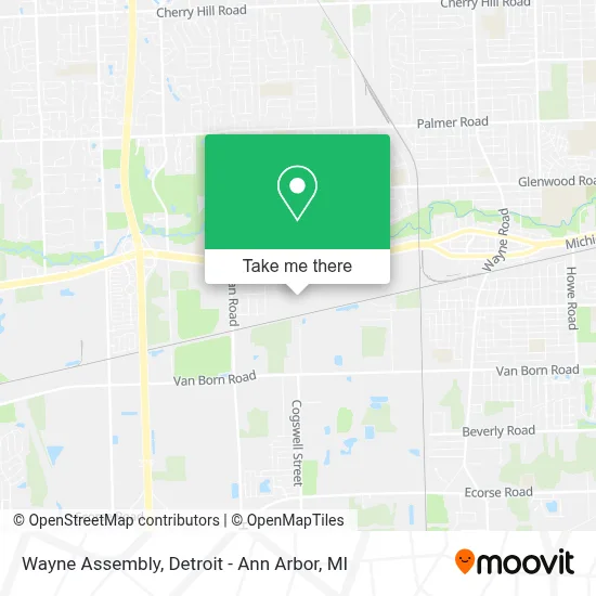 Wayne Assembly map