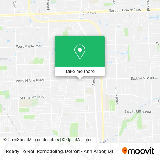 Ready To Roll Remodeling map