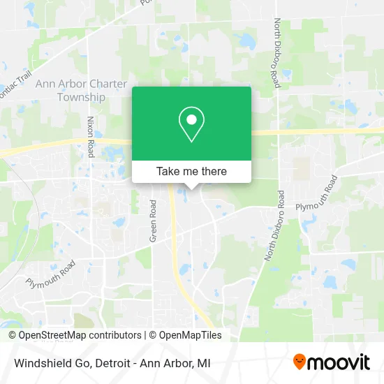 Windshield Go map