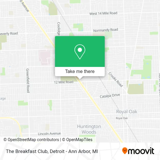 The Breakfast Club map