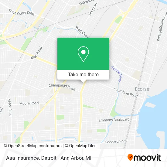 Aaa Insurance map