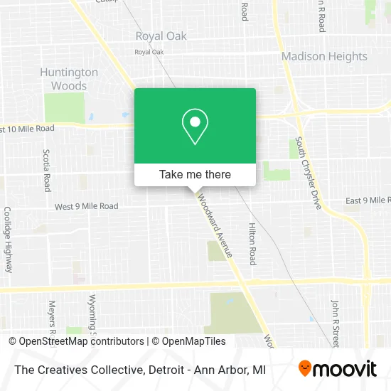 The Creatives Collective map