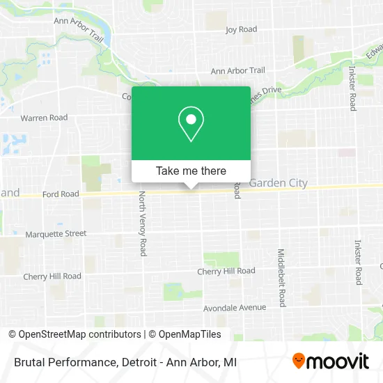 Brutal Performance map