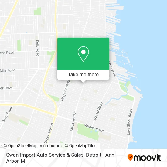 Swan Import Auto Service & Sales map