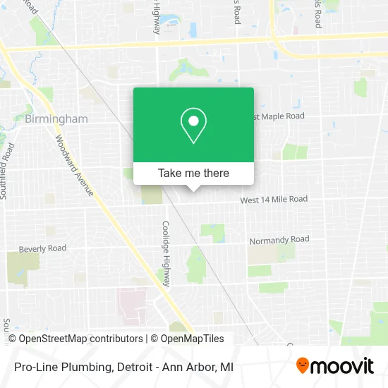 Pro-Line Plumbing map