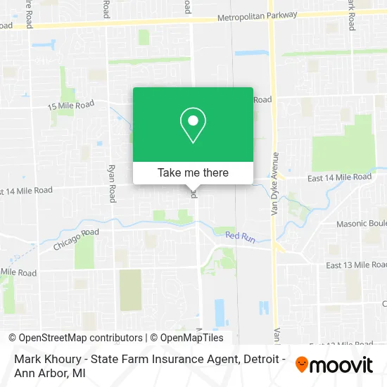 Mark Khoury - State Farm Insurance Agent map