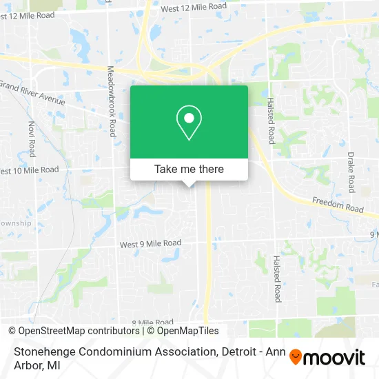 Stonehenge Condominium Association map