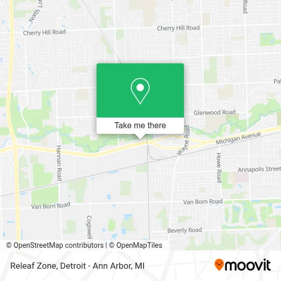 Releaf Zone map