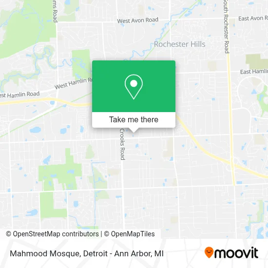 Mahmood Mosque map