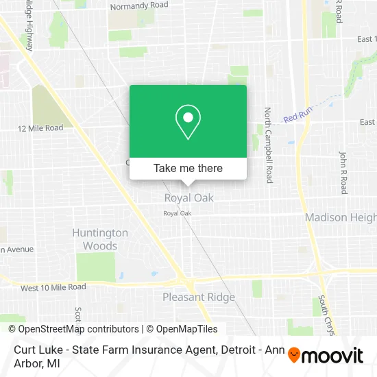 Curt Luke - State Farm Insurance Agent map