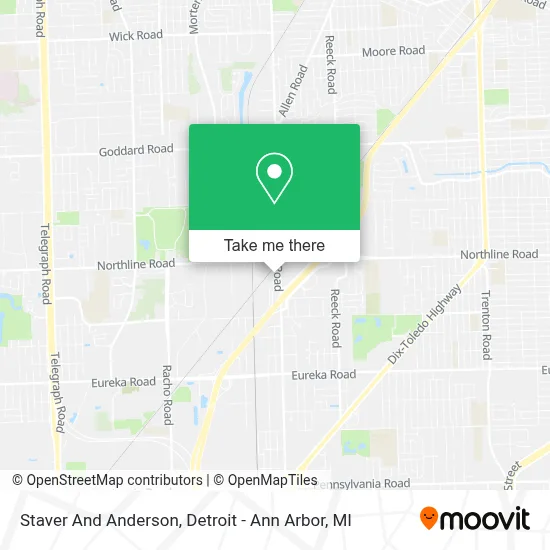 Staver And Anderson map