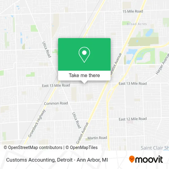 Customs Accounting map