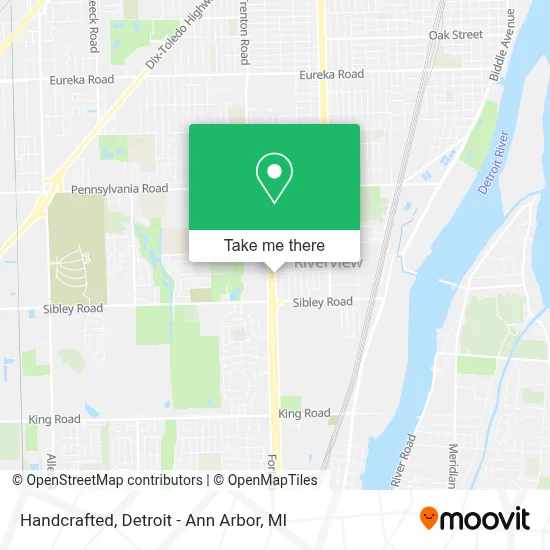 Handcrafted map