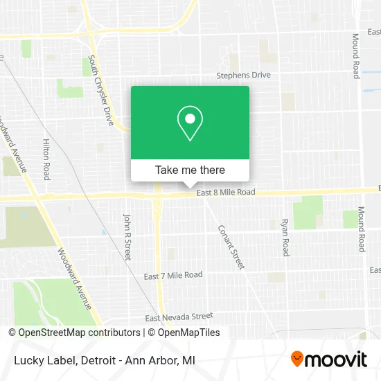 Lucky Label map