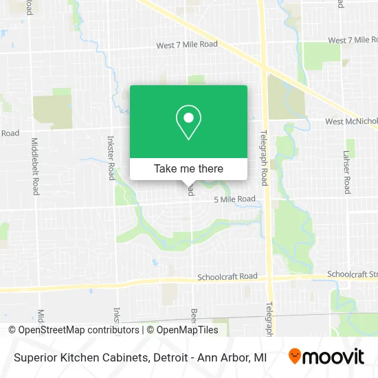 Superior Kitchen Cabinets map