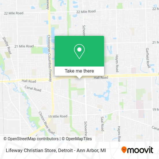 Lifeway Christian Store map