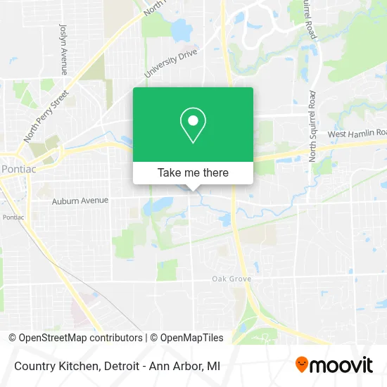 Country Kitchen map