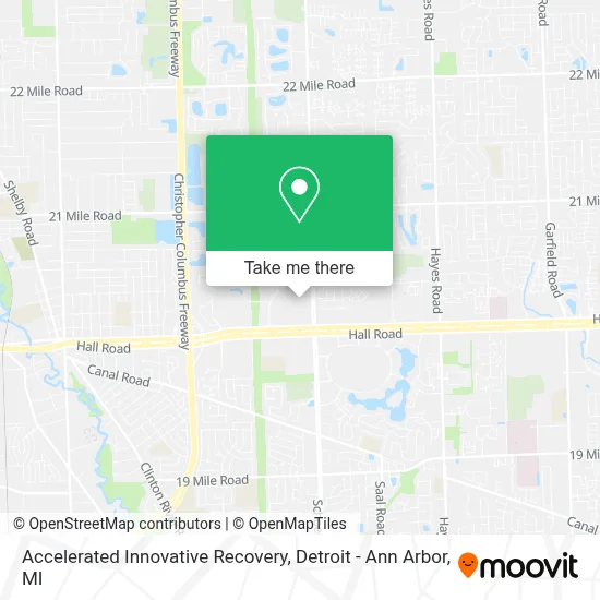 Accelerated Innovative Recovery map
