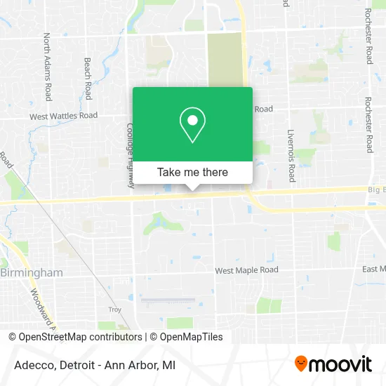 Adecco map