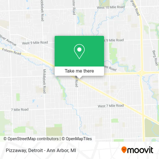 Pizzaway map
