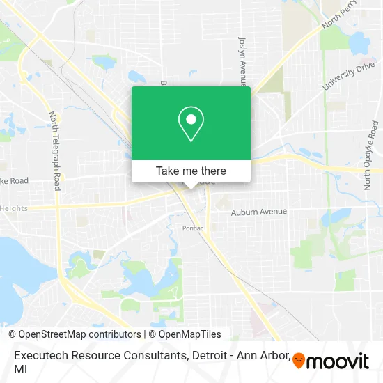 Executech Resource Consultants map