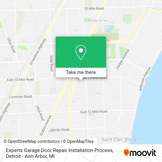 Experts Garage Door Repair Installation Process map