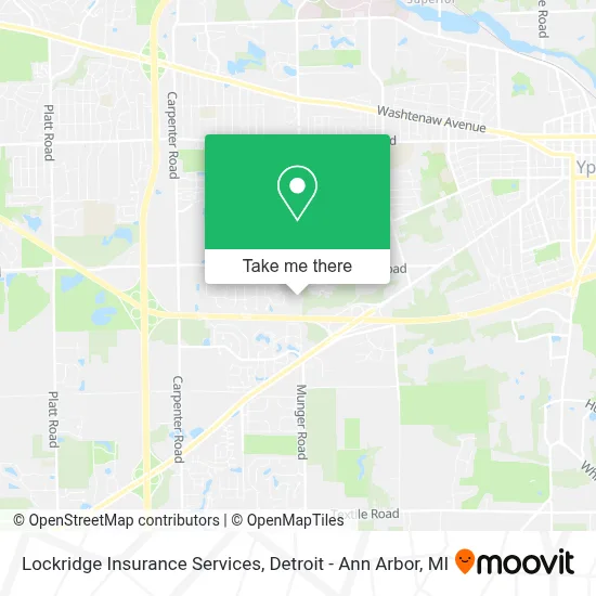 Lockridge Insurance Services map