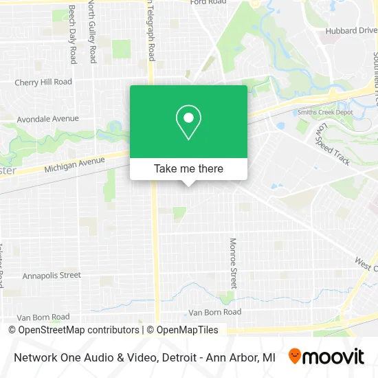 Network One Audio & Video map