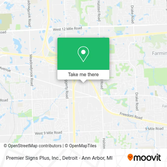 Premier Signs Plus, Inc. map