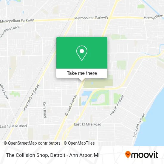 The Collision Shop map