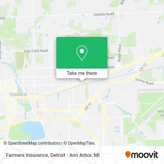 Farmers Insurance map