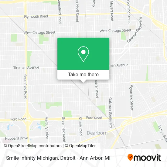 Smile Infinity Michigan map