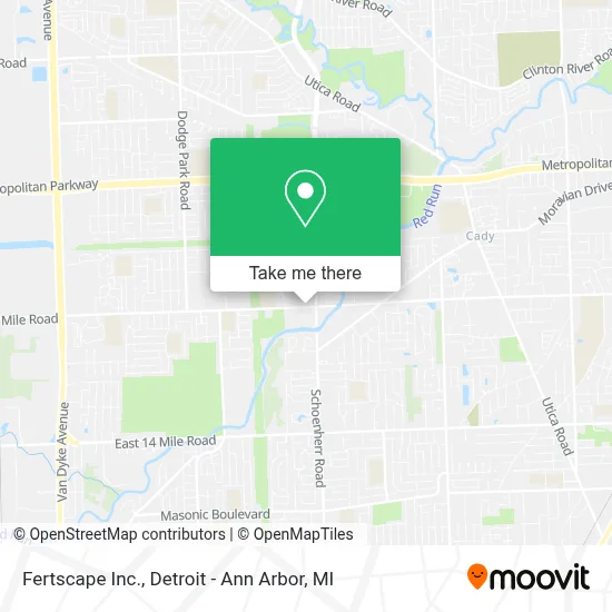 Fertscape Inc. map