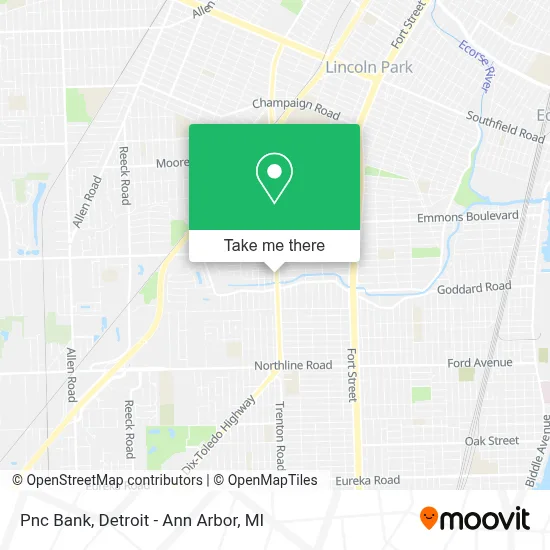 Pnc Bank map