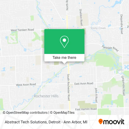 Abstract Tech Solutions map
