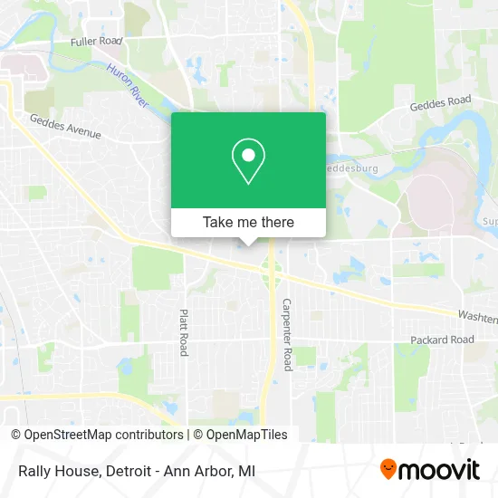 Rally House map