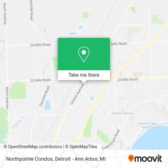 Northpointe Condos map