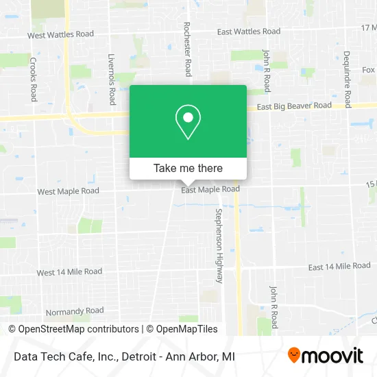 Data Tech Cafe, Inc. map