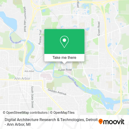 Digital Architecture Research & Technologies map