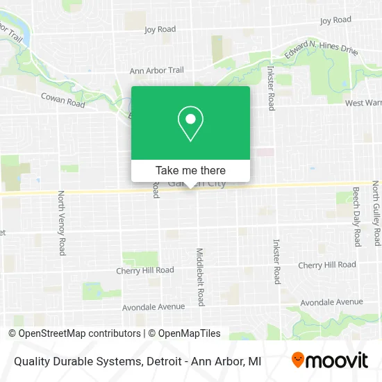 Quality Durable Systems map