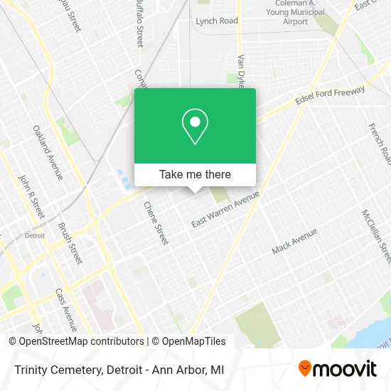 Trinity Cemetery map
